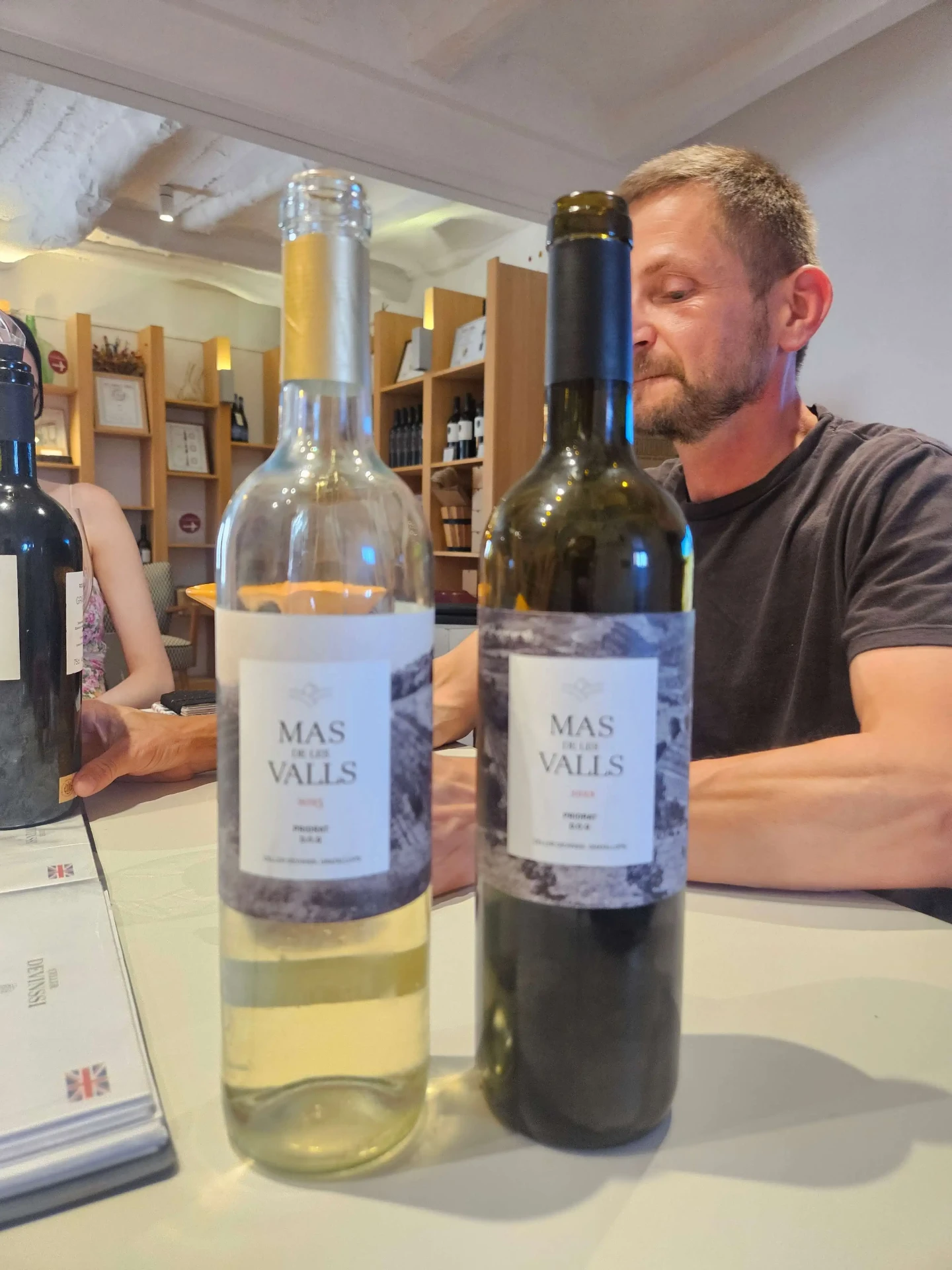 Mas de les Valls wines tasted at Celler Devinssi in Gratallops, Priorat