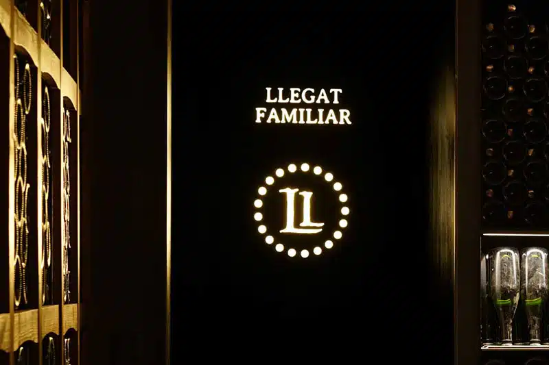 Llopart estate in the hills of the Penedès, one of the oldest cava producers near Barcelona